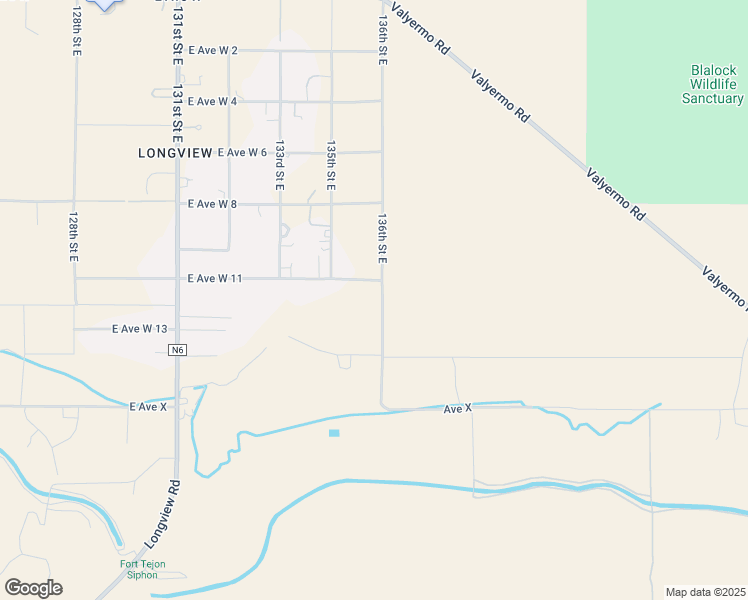 map of restaurants, bars, coffee shops, grocery stores, and more near 136th Street East in Pearblossom