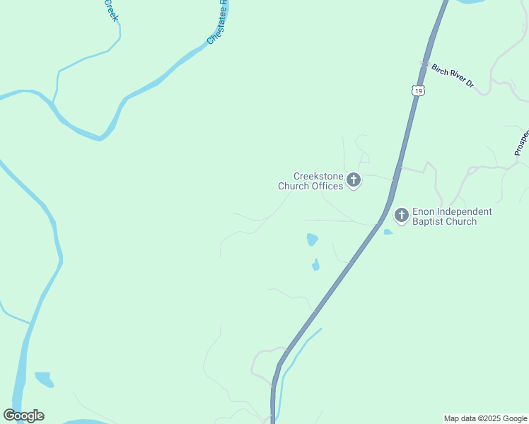 map of restaurants, bars, coffee shops, grocery stores, and more near Calhoun Mine Road in Dahlonega