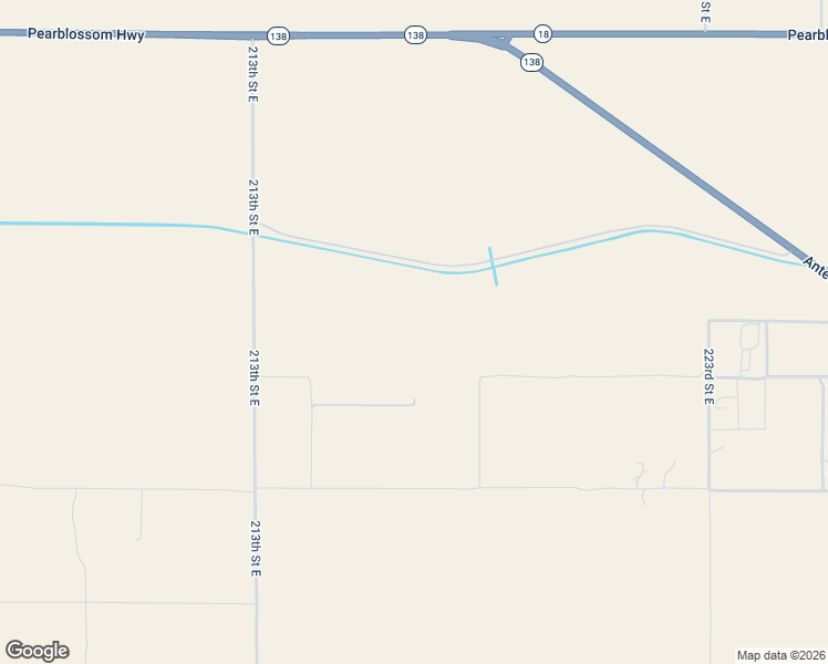 map of restaurants, bars, coffee shops, grocery stores, and more near Avenue W in Crystalaire