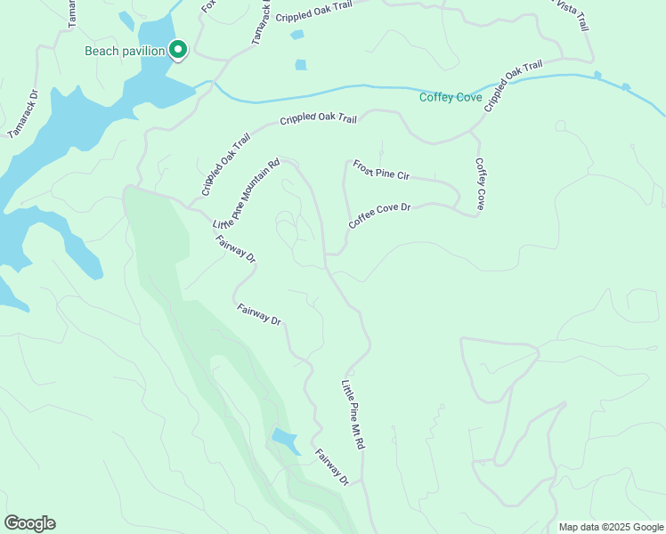 map of restaurants, bars, coffee shops, grocery stores, and more near 1016 Little Pine Mountain Road in Jasper