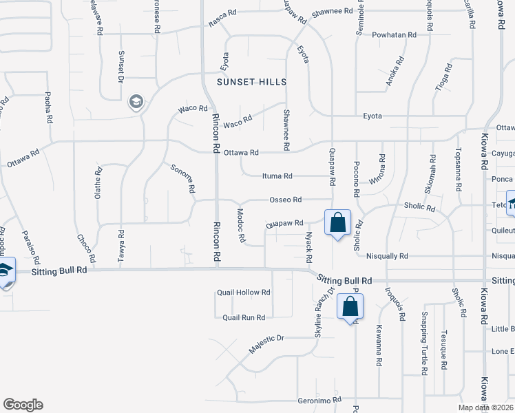 map of restaurants, bars, coffee shops, grocery stores, and more near 20219 Osseo Road in Apple Valley