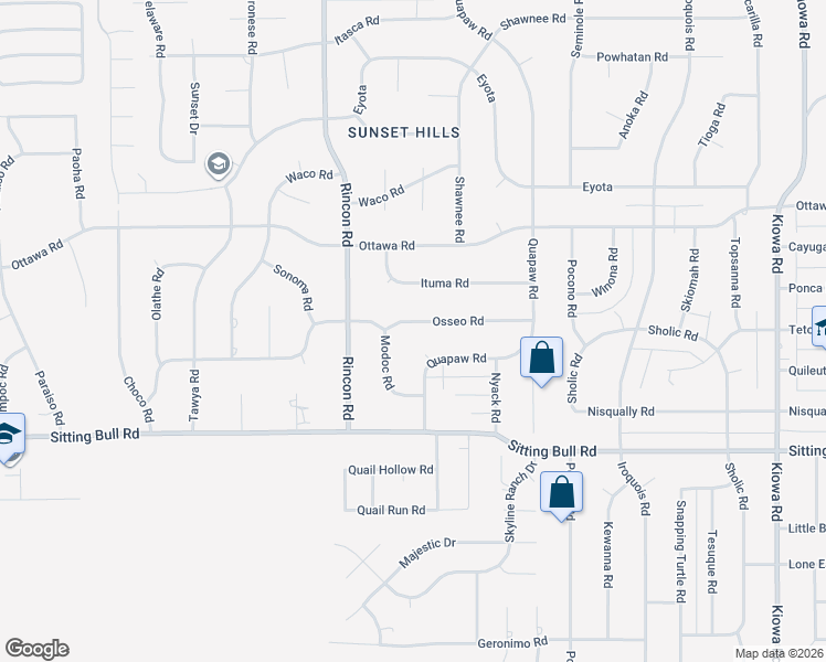 map of restaurants, bars, coffee shops, grocery stores, and more near 20219 Osseo Road in Apple Valley