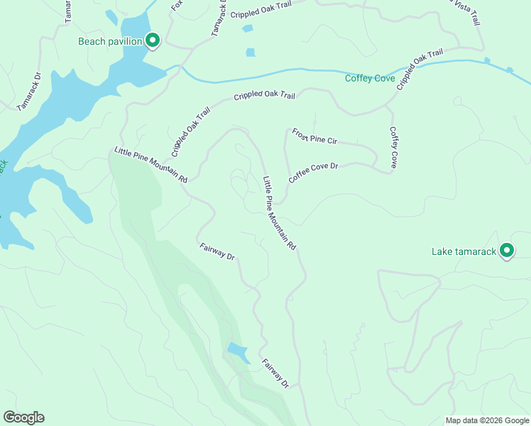 map of restaurants, bars, coffee shops, grocery stores, and more near 1016 Little Pine Mountain Road in Jasper