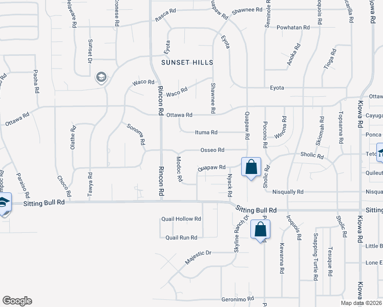 map of restaurants, bars, coffee shops, grocery stores, and more near 20219 Osseo Road in Apple Valley