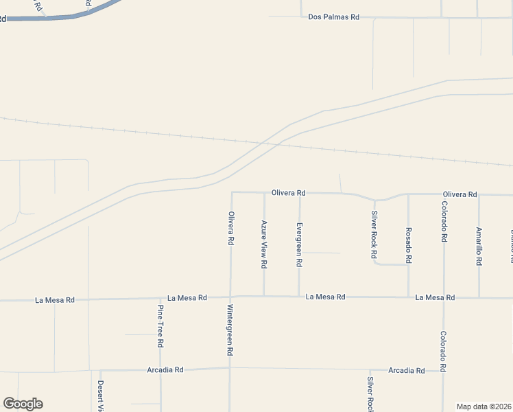 map of restaurants, bars, coffee shops, grocery stores, and more near 13170 Azure View Road in Pinon Hills