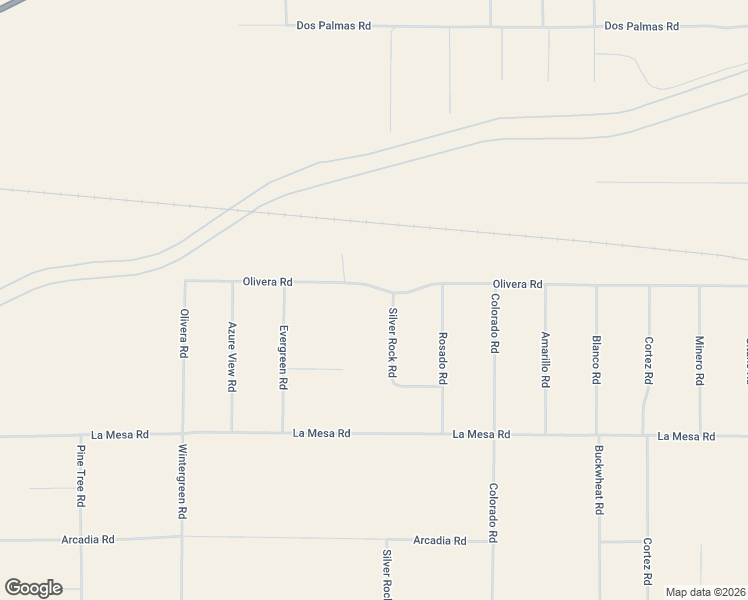 map of restaurants, bars, coffee shops, grocery stores, and more near 13160 Silver Rock Road in Piñon Hills