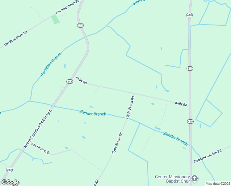 map of restaurants, bars, coffee shops, grocery stores, and more near 587 Kelly Road in Bladenboro