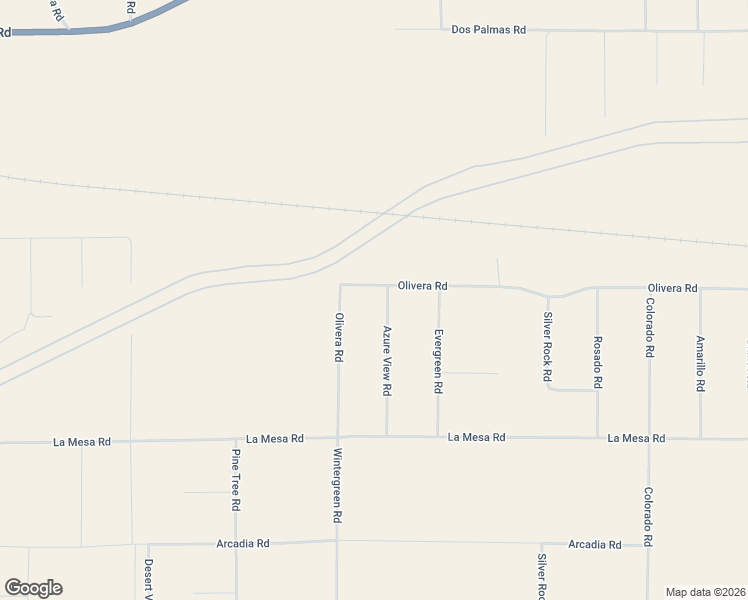 map of restaurants, bars, coffee shops, grocery stores, and more near 13170 Azure View Road in Pinon Hills