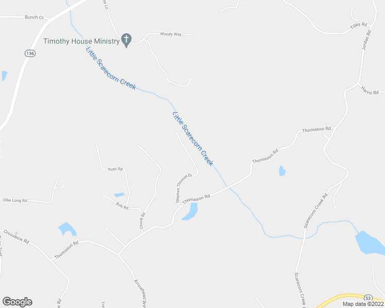 map of restaurants, bars, coffee shops, grocery stores, and more near 364 Stephen Thomas Drive in Talking Rock