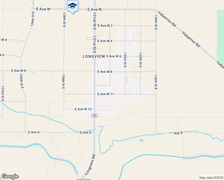 map of restaurants, bars, coffee shops, grocery stores, and more near 13215 East Avenue West 11 in Pearblossom