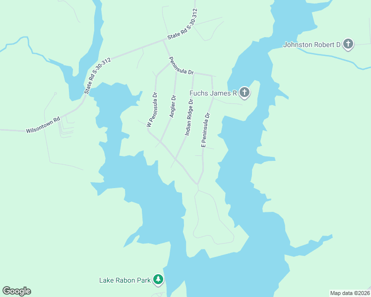 map of restaurants, bars, coffee shops, grocery stores, and more near 113 East Peninsula Drive in Laurens