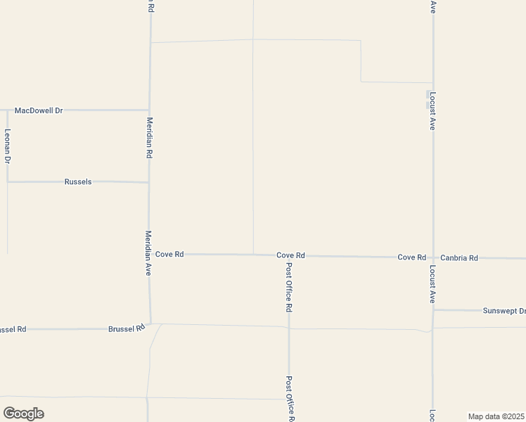 map of restaurants, bars, coffee shops, grocery stores, and more near Post Office Road in Lucerne Valley