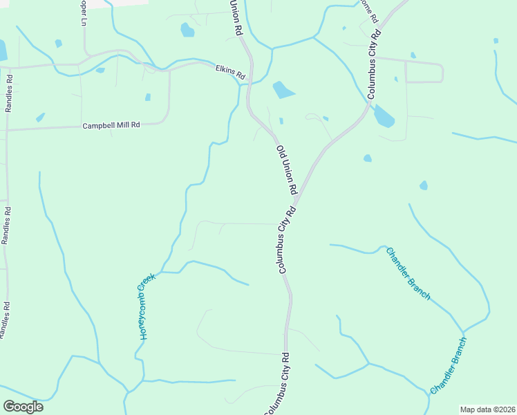 map of restaurants, bars, coffee shops, grocery stores, and more near 2635 Columbus City Road in Grant