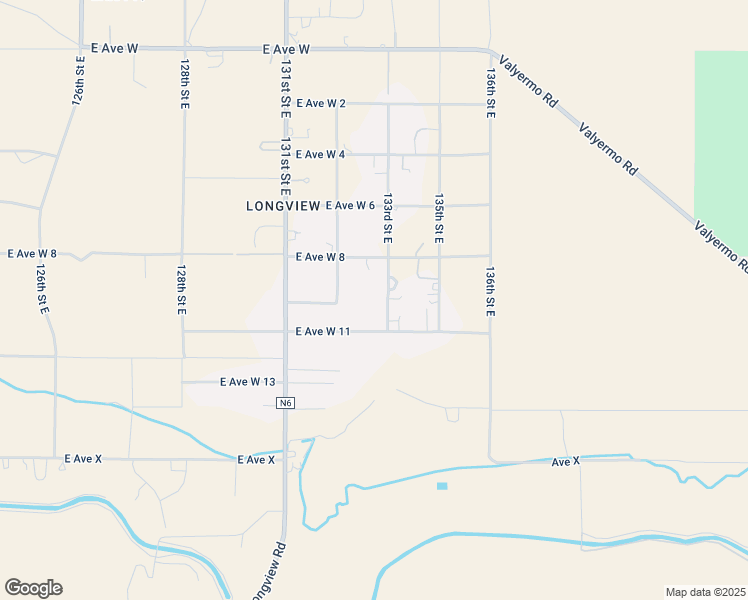 map of restaurants, bars, coffee shops, grocery stores, and more near 33128 133rd Street East in Pearblossom