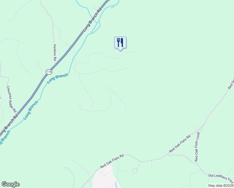 map of restaurants, bars, coffee shops, grocery stores, and more near 25 Buckeye Ridge East in Dahlonega