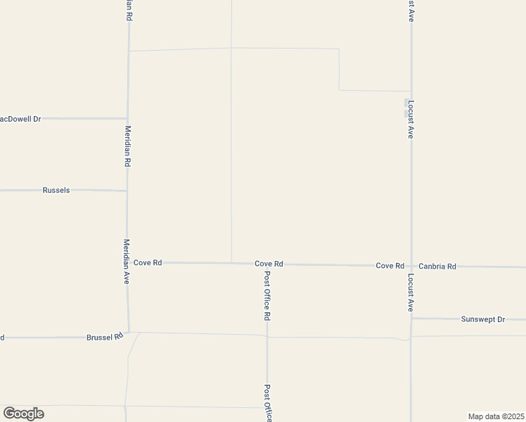 map of restaurants, bars, coffee shops, grocery stores, and more near Post Office Road in Lucerne Valley