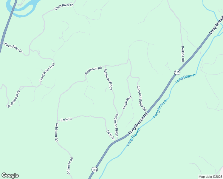 map of restaurants, bars, coffee shops, grocery stores, and more near 435 Robinson Ridge in Dahlonega