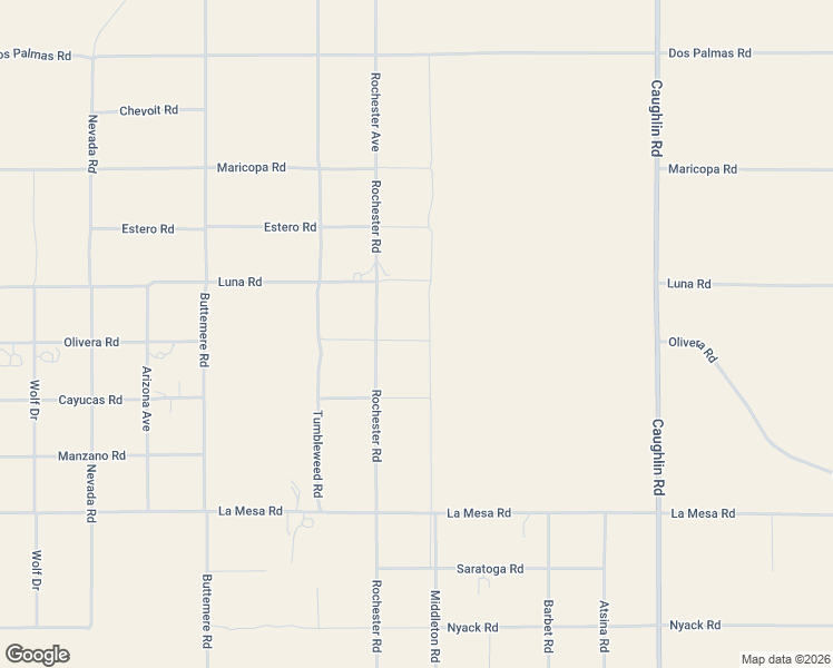 map of restaurants, bars, coffee shops, grocery stores, and more near 7625 Luna Road in Phelan