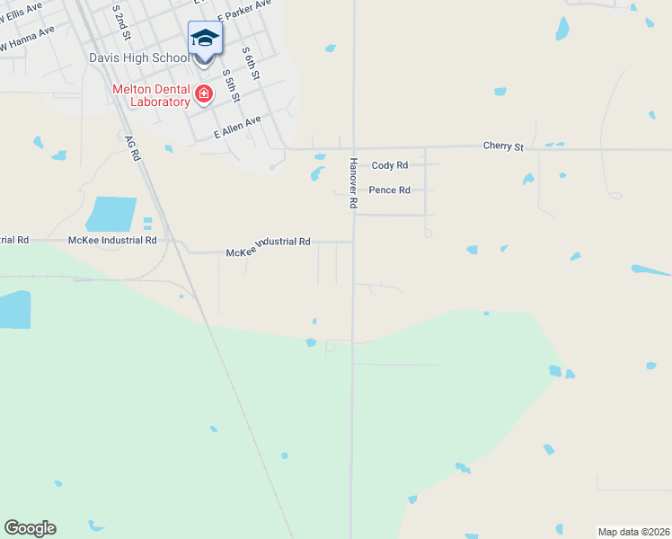 map of restaurants, bars, coffee shops, grocery stores, and more near 1052 Hanover Road in Davis