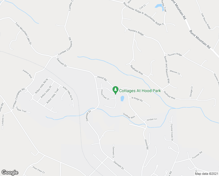 map of restaurants, bars, coffee shops, grocery stores, and more near 101 Hood Park Drive in Big Canoe
