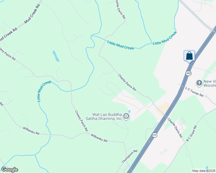 map of restaurants, bars, coffee shops, grocery stores, and more near 385 Highland Pointe Drive in Alto