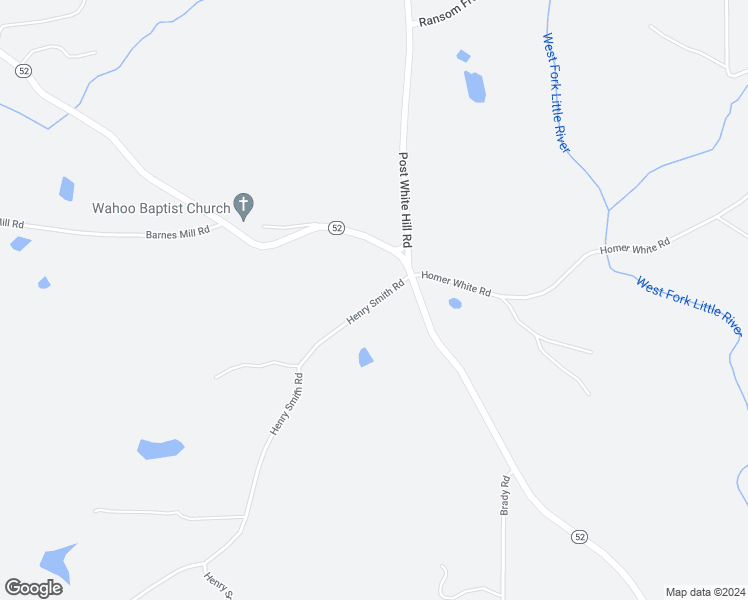 map of restaurants, bars, coffee shops, grocery stores, and more near 6685 Henry Smith Road in Murrayville