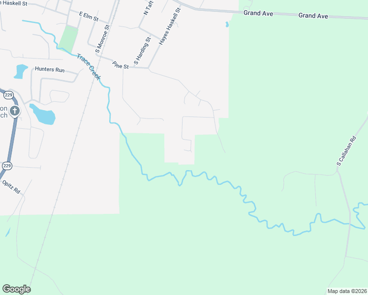 map of restaurants, bars, coffee shops, grocery stores, and more near 210 Glenn Oak Drive in Benton
