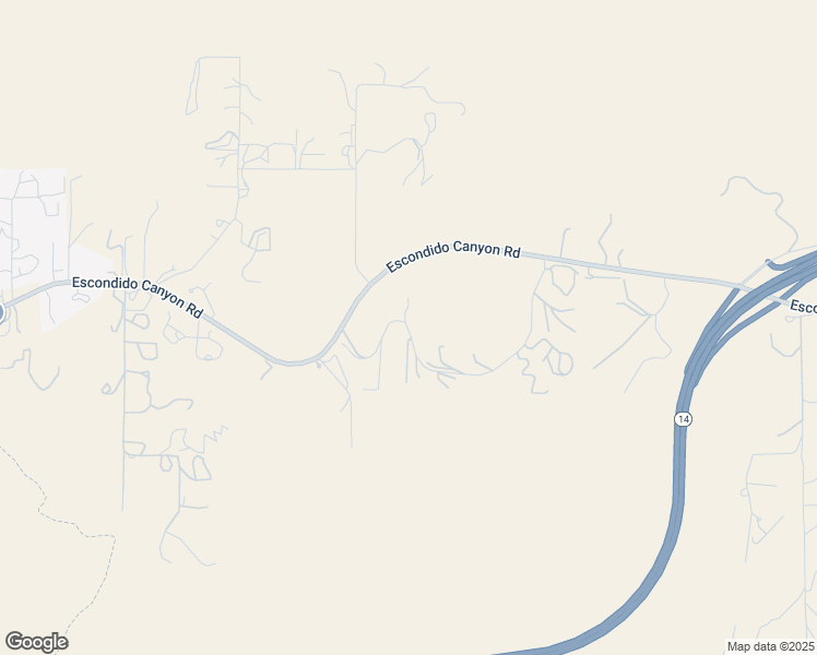 map of restaurants, bars, coffee shops, grocery stores, and more near Old Stage Road in Agua Dulce