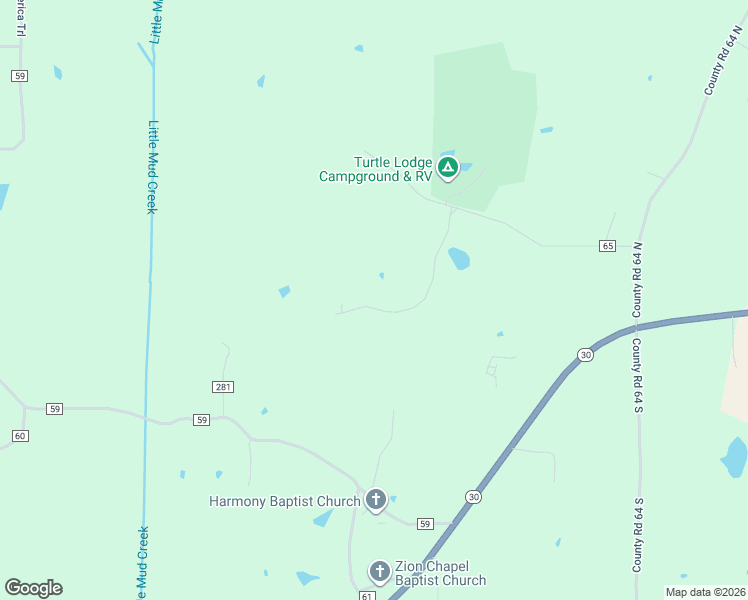 map of restaurants, bars, coffee shops, grocery stores, and more near 1045-1049 County Road 65 in New Albany