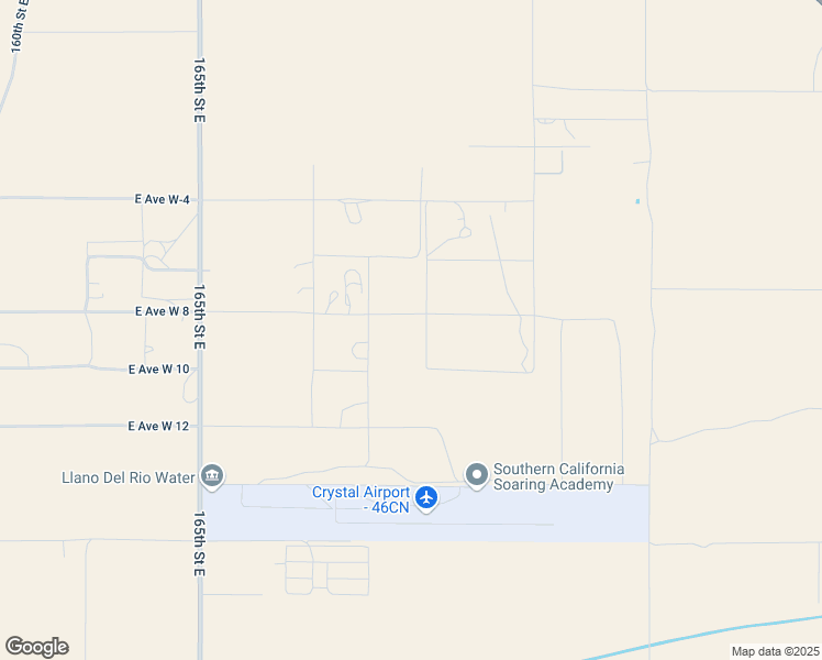 map of restaurants, bars, coffee shops, grocery stores, and more near 16850 East Avenue West 8 in Llano