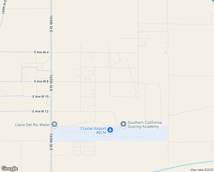 map of restaurants, bars, coffee shops, grocery stores, and more near 16850 East Avenue West 8 in Llano
