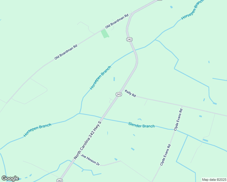 map of restaurants, bars, coffee shops, grocery stores, and more near 18270 North Carolina 242 Highway South in Bladenboro