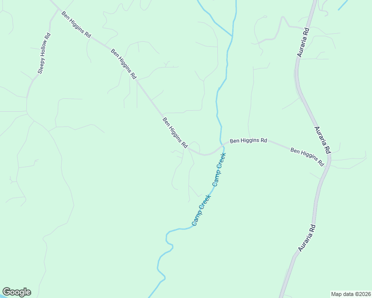 map of restaurants, bars, coffee shops, grocery stores, and more near 2575 Ben Higgins Road in Dahlonega