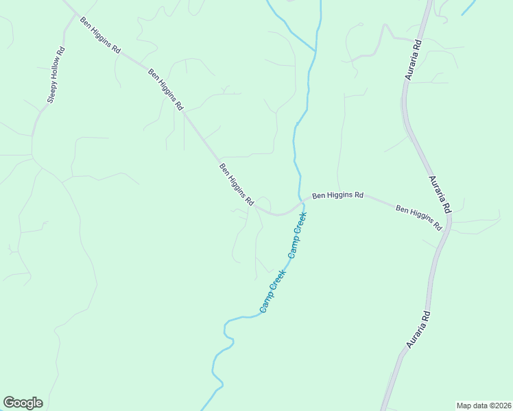 map of restaurants, bars, coffee shops, grocery stores, and more near 2575 Ben Higgins Road in Dahlonega