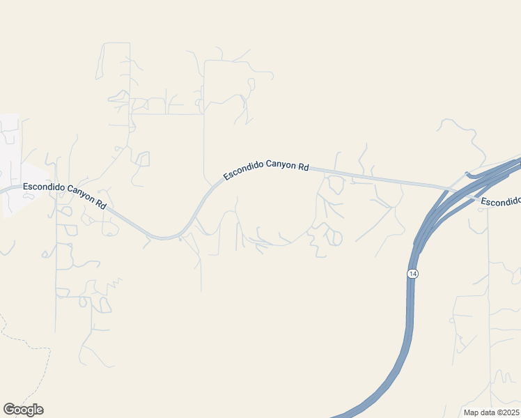 map of restaurants, bars, coffee shops, grocery stores, and more near Old Stage Road in Agua Dulce