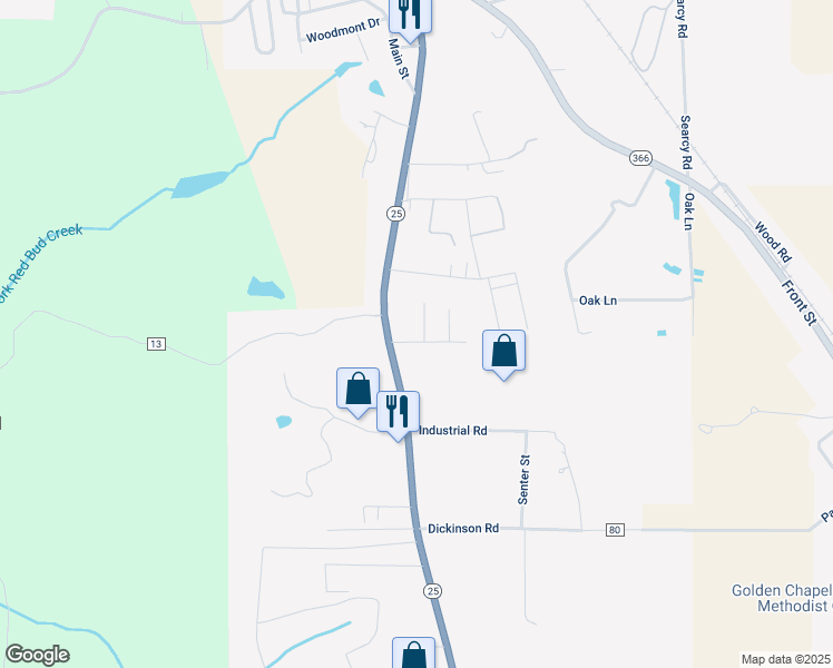 map of restaurants, bars, coffee shops, grocery stores, and more near 222-224 Drive in Road in Belmont