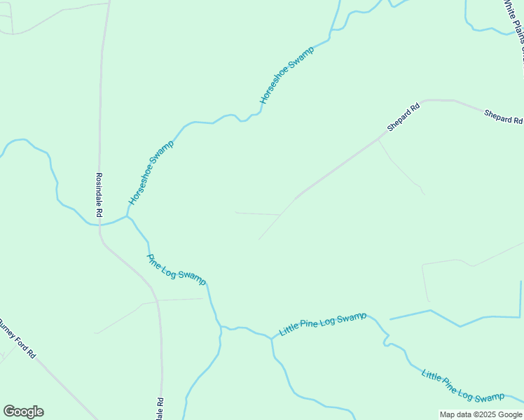 map of restaurants, bars, coffee shops, grocery stores, and more near Shepard Road in Bladen County