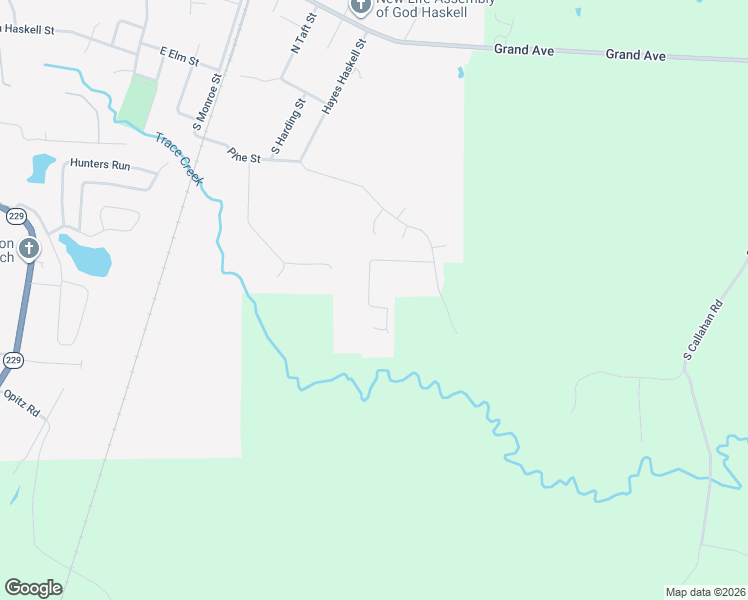 map of restaurants, bars, coffee shops, grocery stores, and more near 210 Glenn Oak Drive in Benton