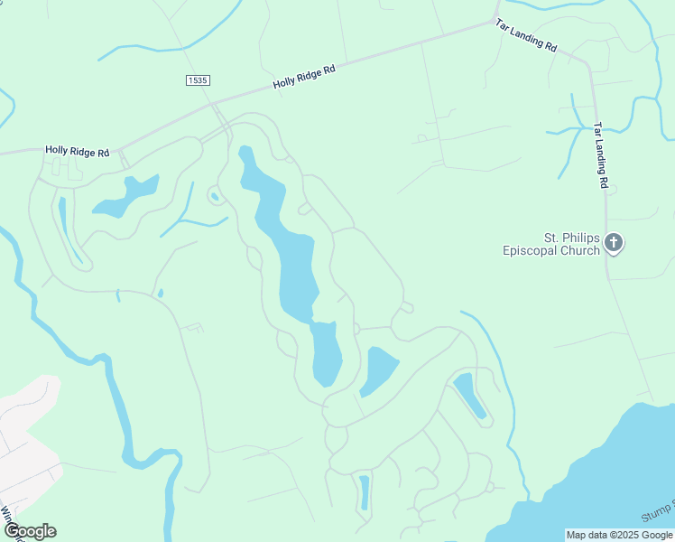 map of restaurants, bars, coffee shops, grocery stores, and more near 199 Spicer Lake Drive in Holly Ridge