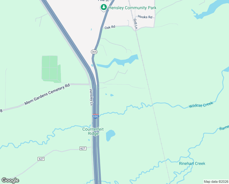 map of restaurants, bars, coffee shops, grocery stores, and more near 3209 Arkansas 365 in Redfield