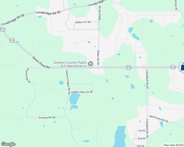 map of restaurants, bars, coffee shops, grocery stores, and more near 198 Dublin Drive Southeast in Calhoun