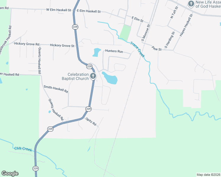 map of restaurants, bars, coffee shops, grocery stores, and more near 255 Timberlake Drive in Benton