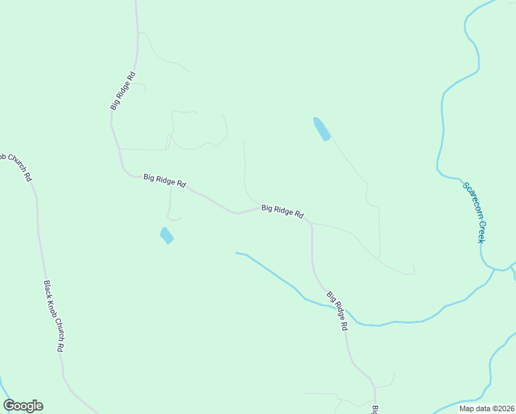 map of restaurants, bars, coffee shops, grocery stores, and more near 2136 Big Ridge Road in Talking Rock