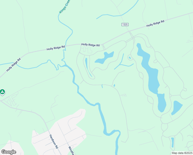 map of restaurants, bars, coffee shops, grocery stores, and more near 366 Lake Firefly Loop in Holly Ridge