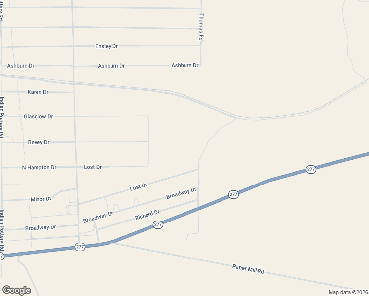 map of restaurants, bars, coffee shops, grocery stores, and more near 3716 Thomas Road in Navajo County