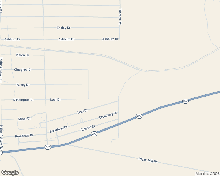 map of restaurants, bars, coffee shops, grocery stores, and more near 3716 Thomas Road in Navajo County