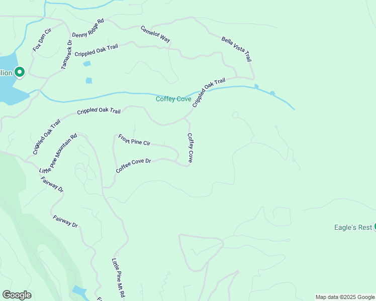 map of restaurants, bars, coffee shops, grocery stores, and more near 569 Coffee Cove Drive in Jasper