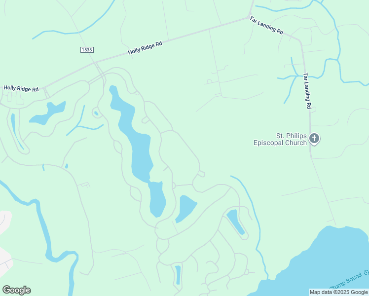 map of restaurants, bars, coffee shops, grocery stores, and more near 524 Moss Lake Lane in Holly Ridge