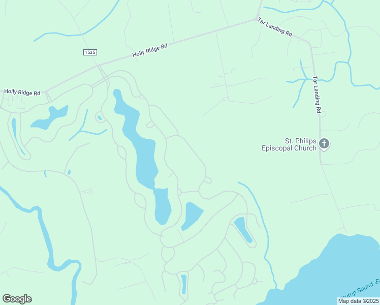 map of restaurants, bars, coffee shops, grocery stores, and more near 524 Moss Lake Lane in Holly Ridge