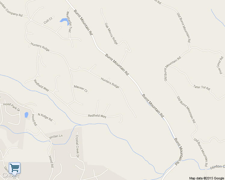 map of restaurants, bars, coffee shops, grocery stores, and more near 1002 Hunters Ridge in Jasper